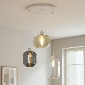 Suspension transparente design, Mannus