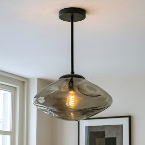 Plafonnier gris design, Evita