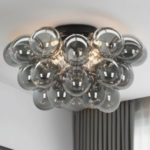 Plafonnier gris design, Cyril
