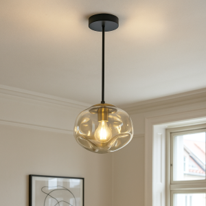 Suspension ambre design, Evita