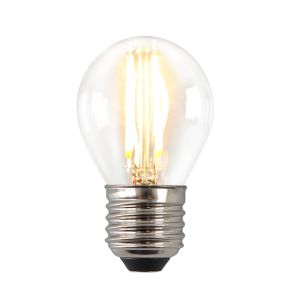 Olucia ampoule filament E27 gradable Melchis, P45, 4W, 2700K