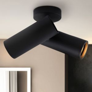 Spot plafond noir moderne, Nadi