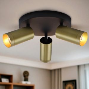 Spot plafond laiton moderne, Nadi