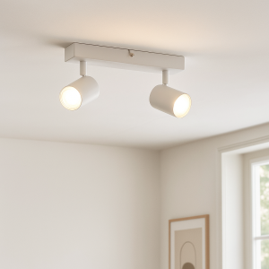 Spot plafond blanc moderne, Elena