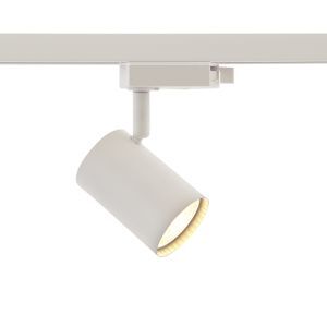 Spot de système de rail monophasé blanc moderne, Elena