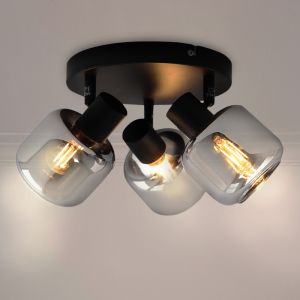 Spot plafond noir moderne, Craig