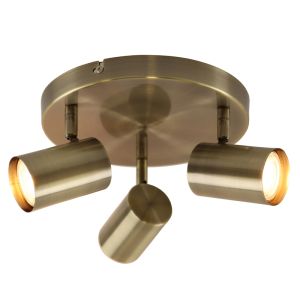 Plafonnier bronze moderne, Elena