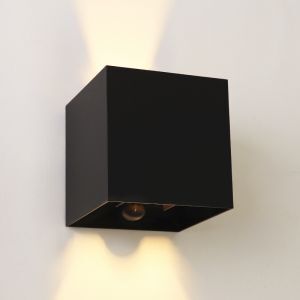 Applique up and down avec capteur de mouvement, Dion, 6W, 2700K LED, IP65
