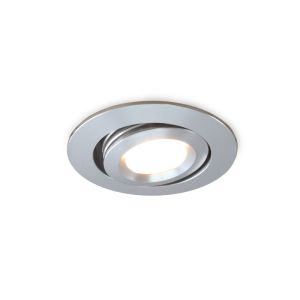 Rona spot encastré veranda orientable, IP44, gradable, chromé