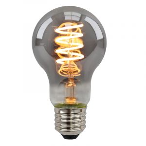 Dimmable E27 ampoule LED, Tuelo, A60, 4w, verre fumé, 2200K