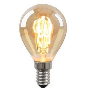 Olucia ampoule filament E14 gradable Tuelo, ambre, 4W, 2200K