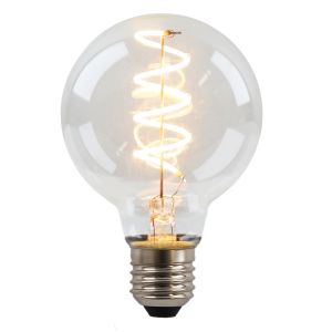 Olucia ampoule filament E27 gradable Tuelo, G80, 4W, 2700K