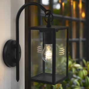 Luminaire extérieur noir classique, Janco, IP44