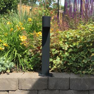 Luminaire extérieur noir moderne, Corina, IP54