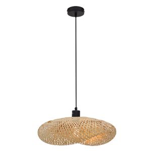 Suspension en bambou marronne, Sezen