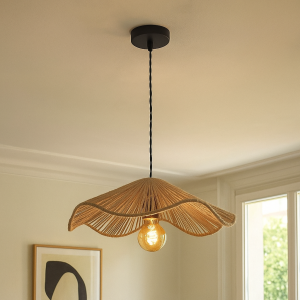 Suspension marronne rustique, Annelot