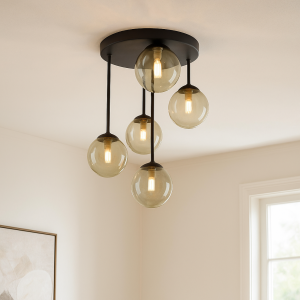 Plafonnier vert design, Stacy