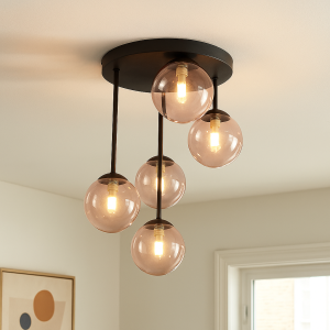 Plafonnier rose design, Stacy