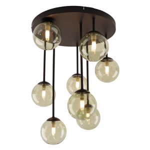 Plafonnier vert design, Stacy