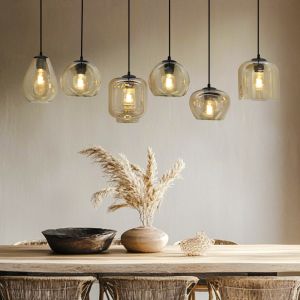 Suspension ambre moderne, Caia