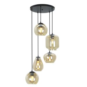 Suspension ambre moderne, Caia