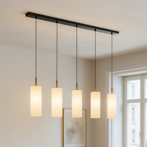 Suspension blanche moderne, Gaya