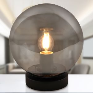 Lampe de table grise moderne, Jelly, avec interrupteur