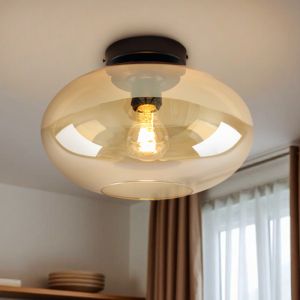 Plafonnier ambre design, Luca