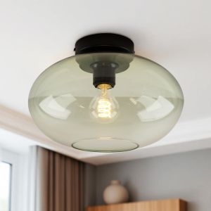 Plafonnier vert design, Luca