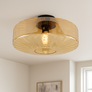 Lampe plafond ambre design, Sevda