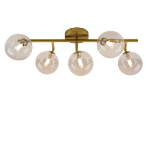 Plafonnier transparent design, Remo