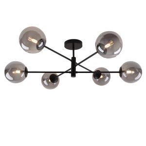Plafonnier gris design, Remo