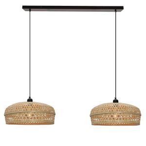 Suspension en bambou marronne, Jennifer