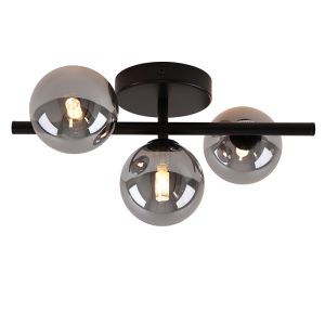 Plafonnier gris design, Remo