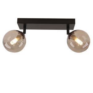 Plafonnier salle de bain ambre moderne, Amer, IP44
