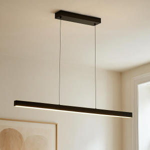 Suspension noire moderne, Iwan, 18W, 3000K LED