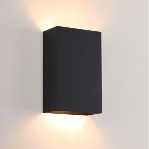 Applique murale noire moderne, Perry