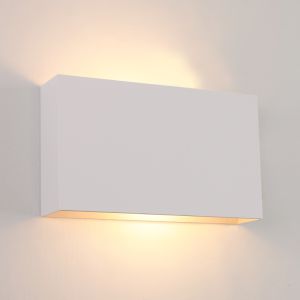 Applique murale blanche moderne, Perry