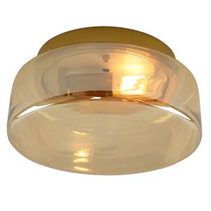 Lampe plafond ambre design, Byron