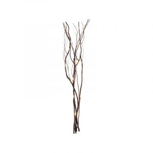 Branches de saule marron avec éclairage, hauteur 60cm, sur batterie