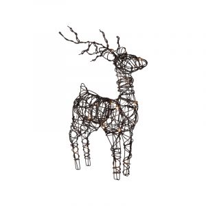 Renne de Noël avec 24 LED pour l'extérieur, petit