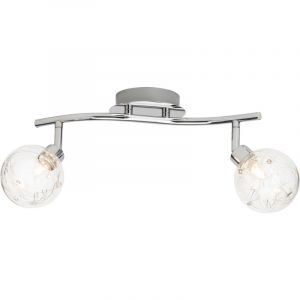 Spot plafond chromé design, Nessa