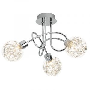 Spot plafond chromé design, Nessa