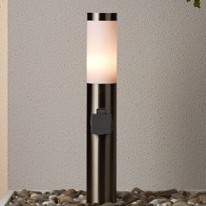 Luminaire extérieur nickel en plastique, Tom, IP44
