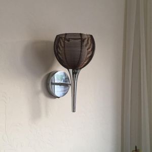 Applique murale bronze moderne, Amela, avec interrupteur