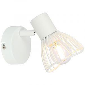 Applique murale blanche moderne, Aina