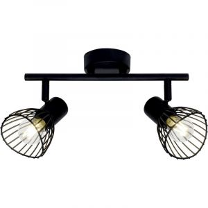 Spot plafond noir industriel, Aina