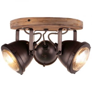 Spot plafond en bois marron, Elena