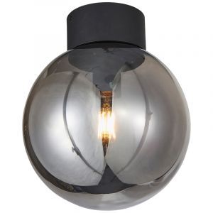 Plafonnier noir design, Hannelore