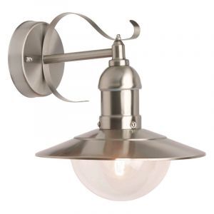 Luminaire extérieur chromée design, Viktória, IP44